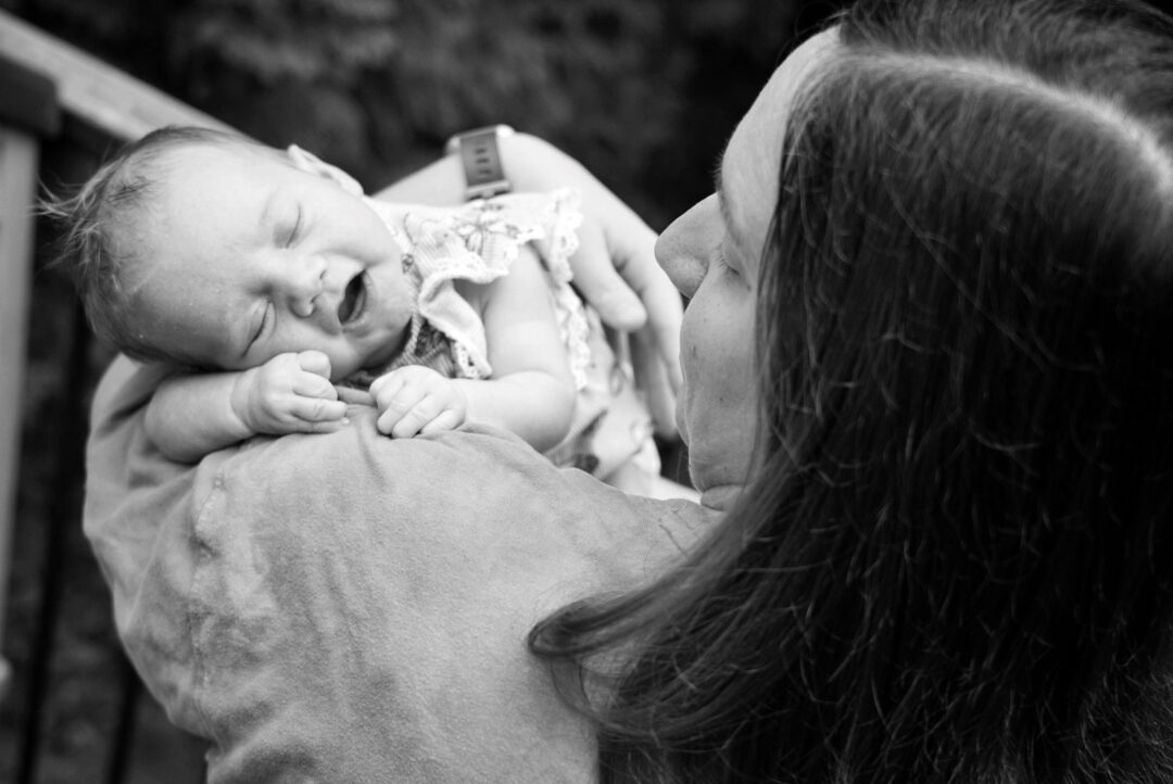 Newborn photography session by Mel Green Photography, South Eastern Ontario